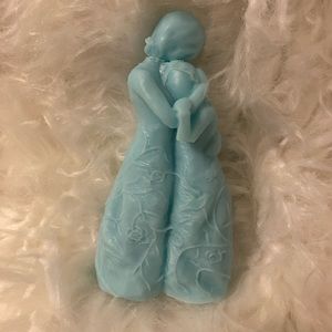 Mother and daughter candle